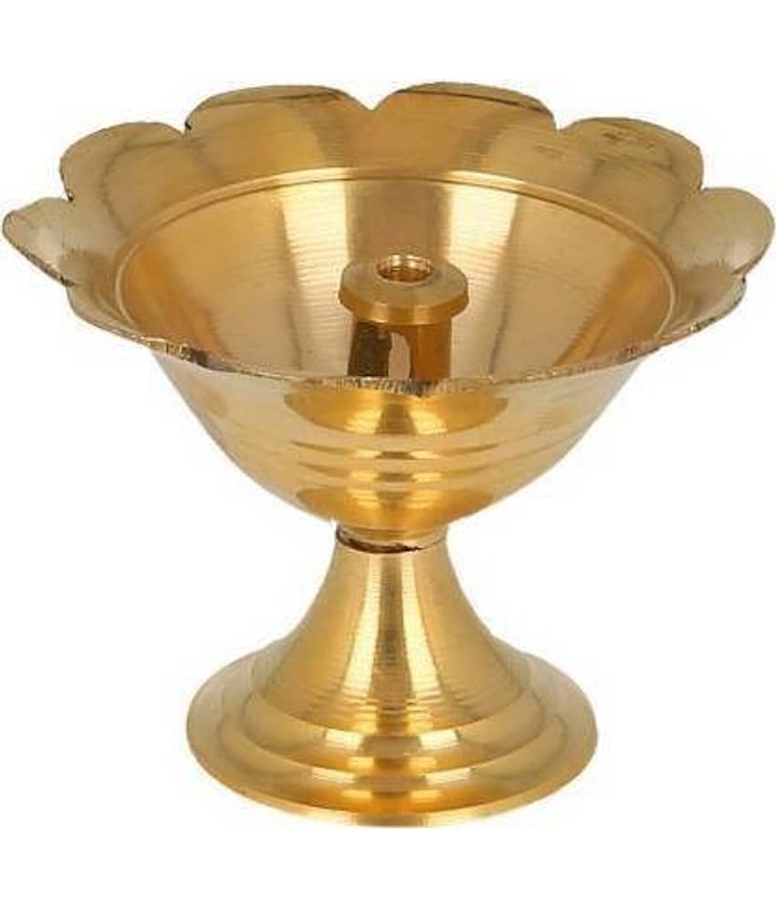 Heaven Decor Brass Table Diya - Pack of 2 view 2