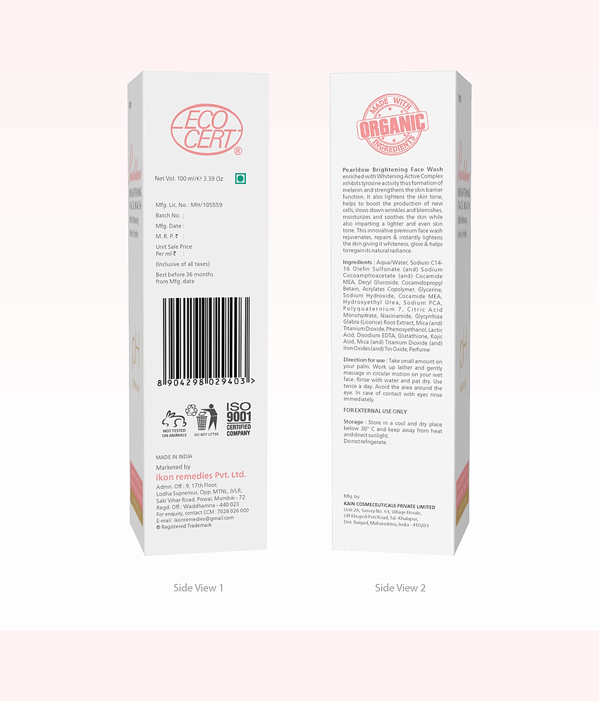 Pearldew - pH Balancing Face Wash For All Skin Type ( Pack of 1 ) view 2