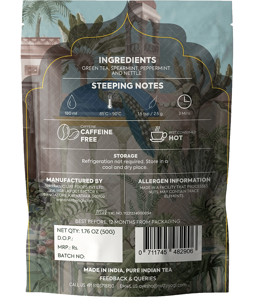 Nutty Yogi Nilgiri Tea Loose Leaf Anti Allergy 50 gm view 2