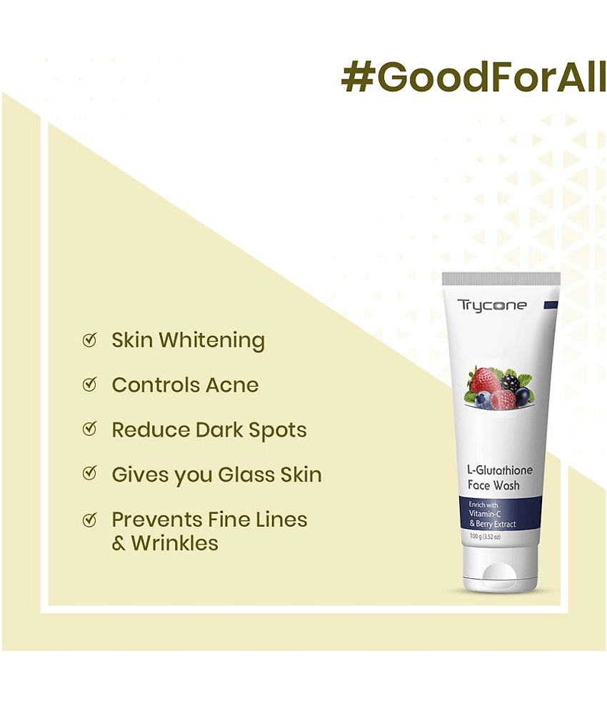 Trycone - Lightening Face Wash For All Skin Type ( Pack of 1 ) view 2