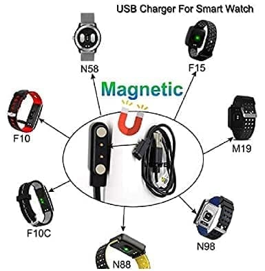 XBLAZE W26 SMARTWATCH CHARGING CABLE view 2