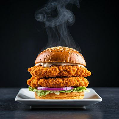 Chicken Seekh Burger