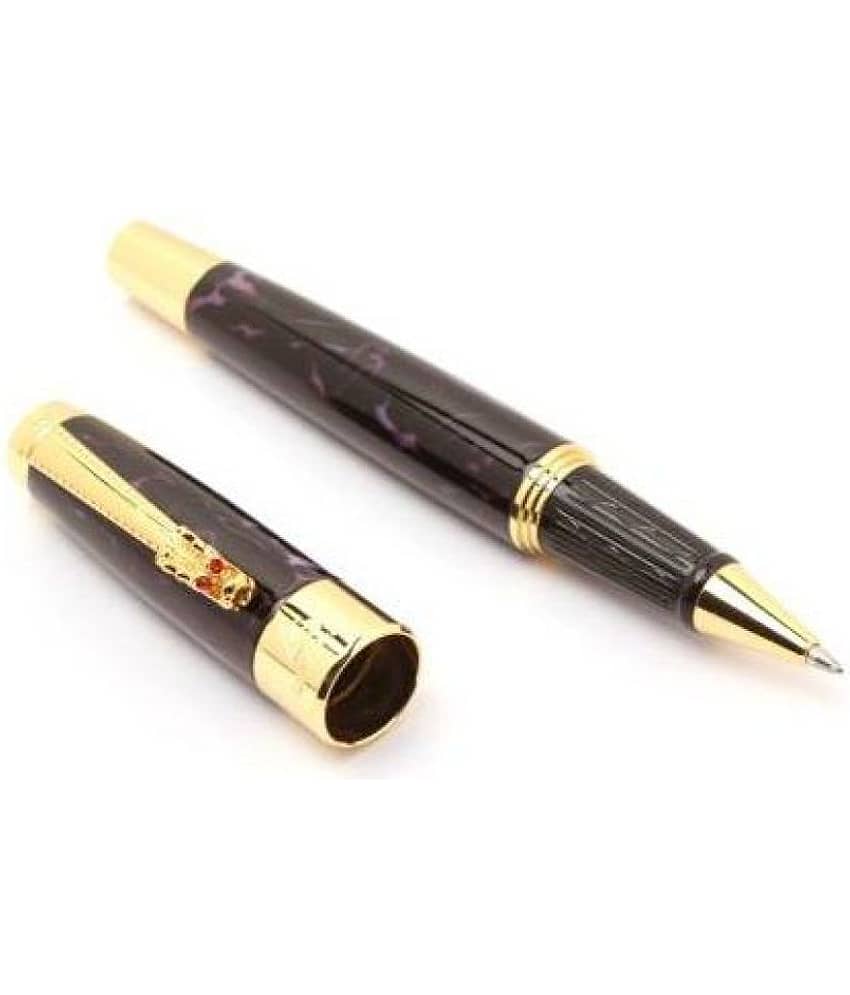 Hayman Dikawen 24 CT Gold Plated Roller Pen With Box (P-146) view 2