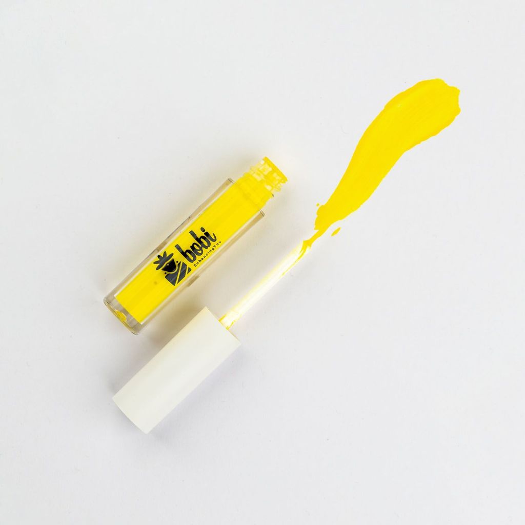 BOBI Yellow Neon Eyeliner Long-Lasting, Waterproof, Smudge Proof, and Vibrant. Add Glamour to Your Eyes with Shimmering Effects view 2