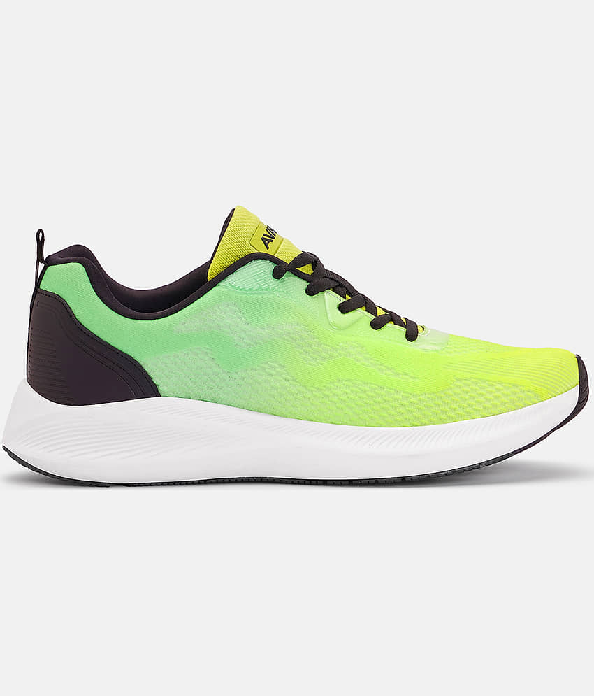Avant Falcon Lime Green Men's Sports Running Shoes view 2