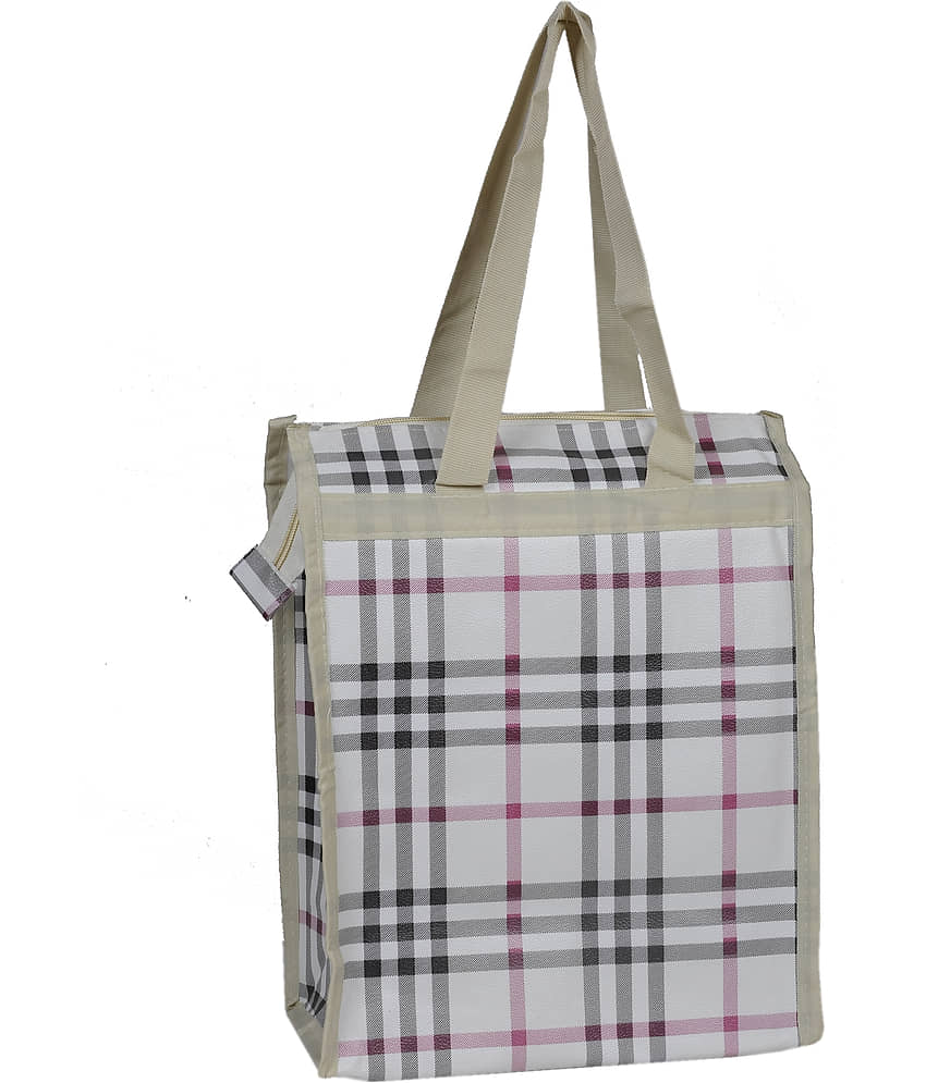 SUNESH CREATION White Lunch Bag ( 1 Pc ) view 2