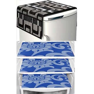 REVEXO Refrigerator Cover (Width: 20 cm, Multicolor) view 2