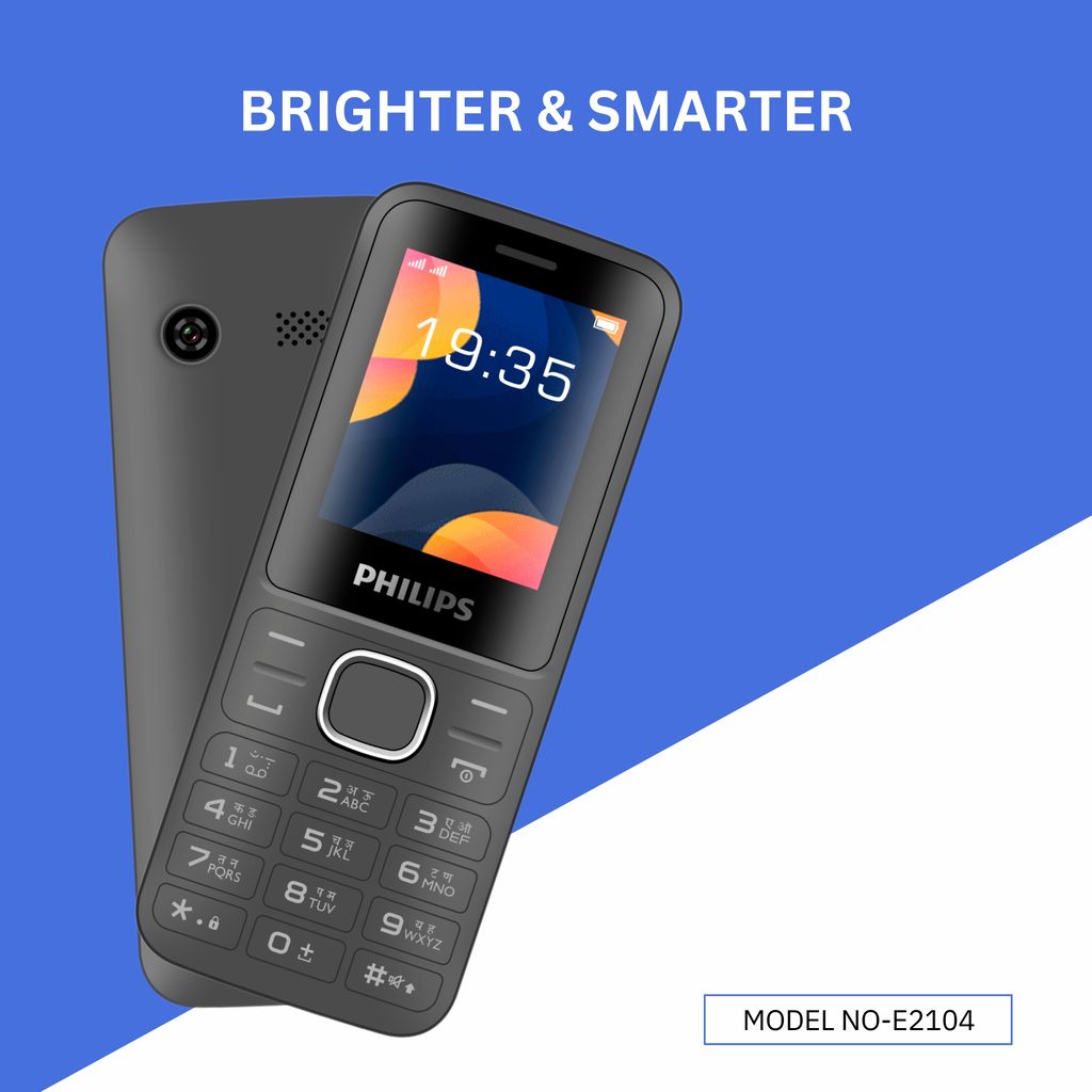 Philips E2104 Keypad Mobile Phone view 2