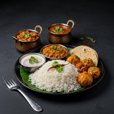 Andhra Meal Serves 1