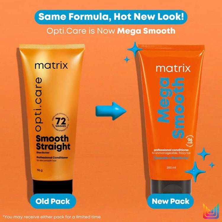 Matrix Mega Smooth Conditioner for Frizzy, Dry Unmanageable Hair, Defy Frizz for 4 Days (200ml) view 2