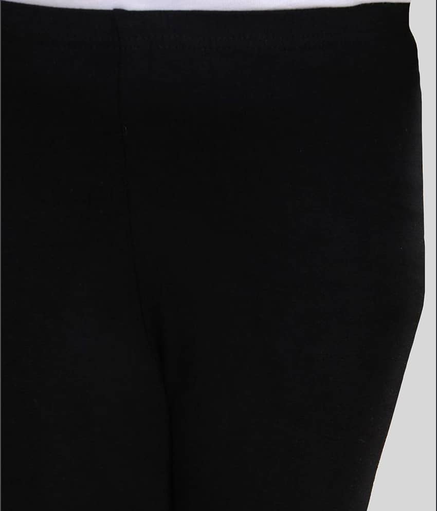 StyleStone Pack of 2 Girls Lycra Leggings ( Red ) view 2