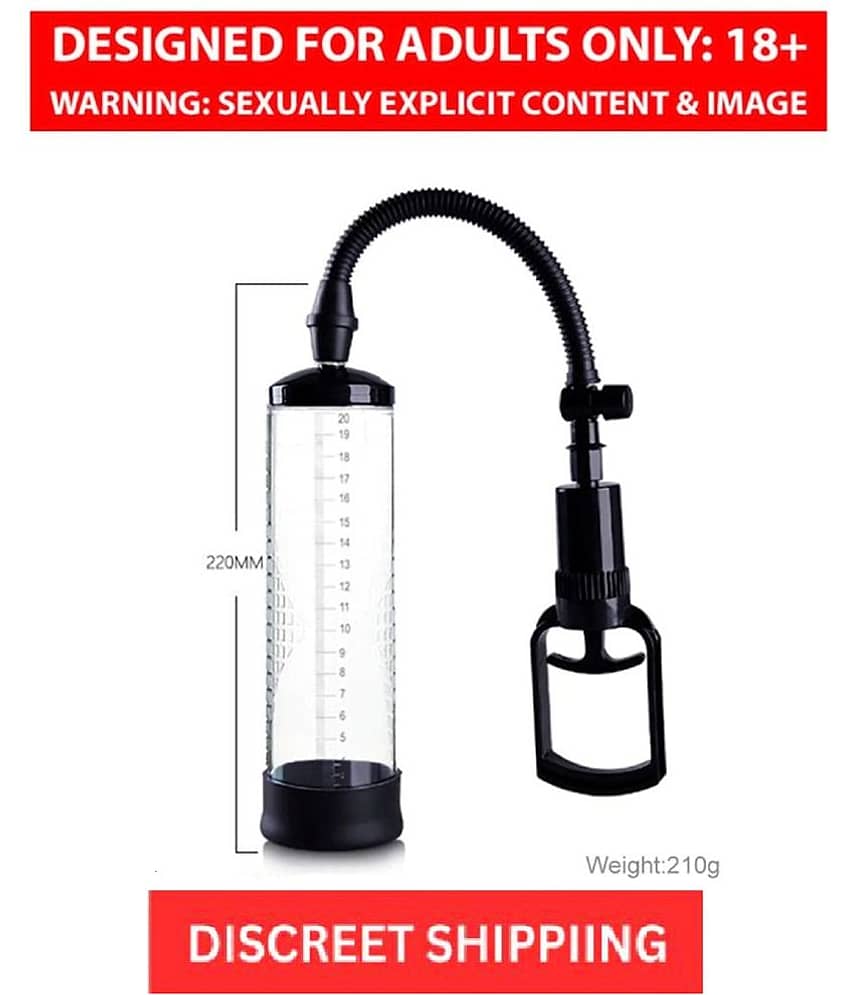 Penis Vacuum Manual power Pump Male Enhancement Enlarger Pump for Men - IMPORTED view 2
