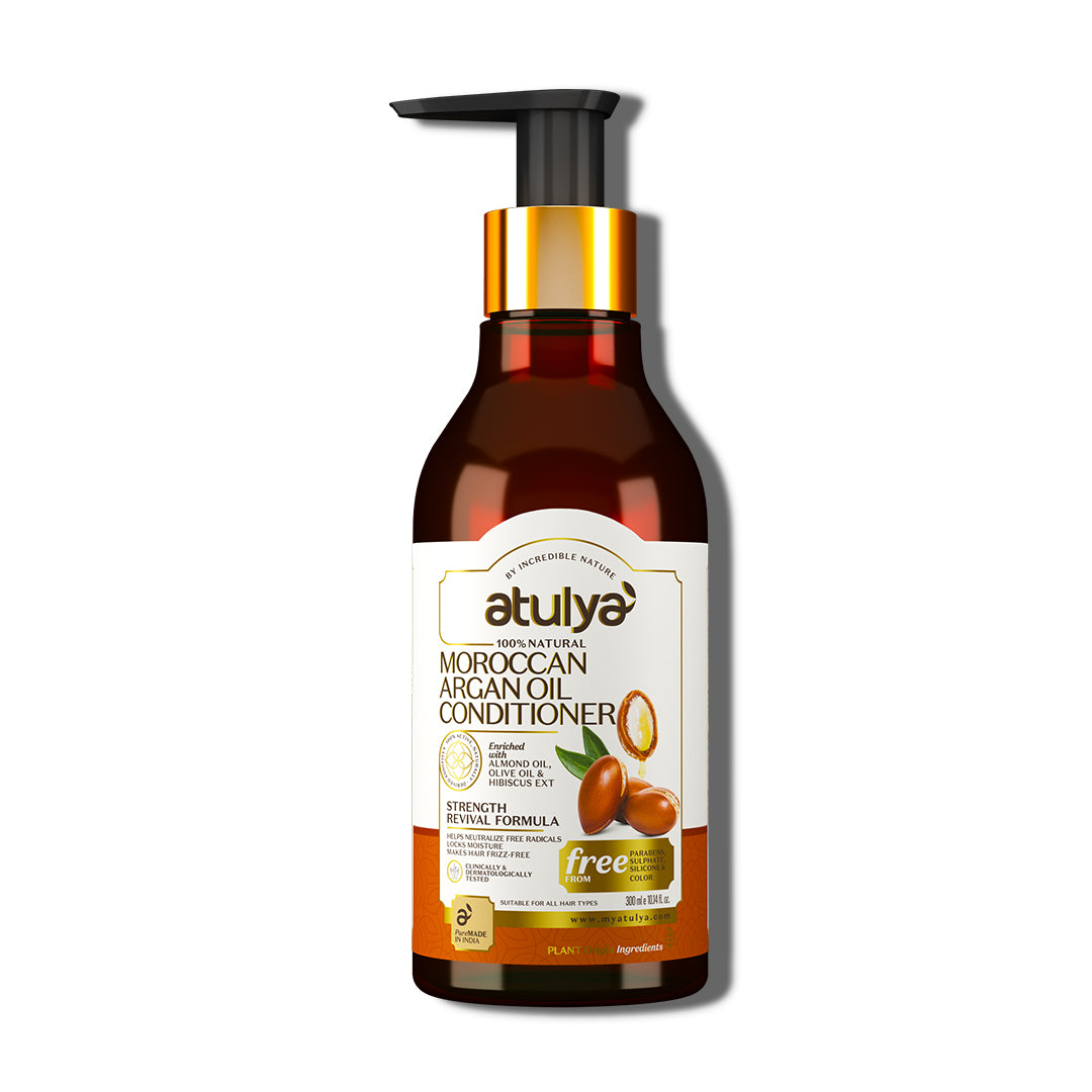Atulya Moroccan Argan Oil Hair Conditioner | Hiar Strengthening - 300ml view 2
