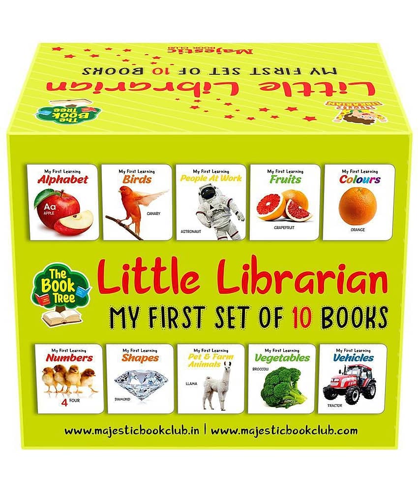 My First Library: Boxset of 10 Board Books for Kids view 2