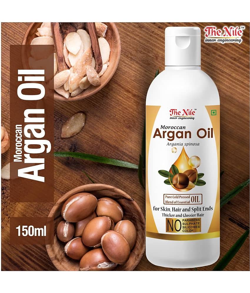 The Nile Argan Oil 150 ML + Argan Oil 100 ML + Hair Tonic 100 Ml 350 mL Pack of 3 view 2