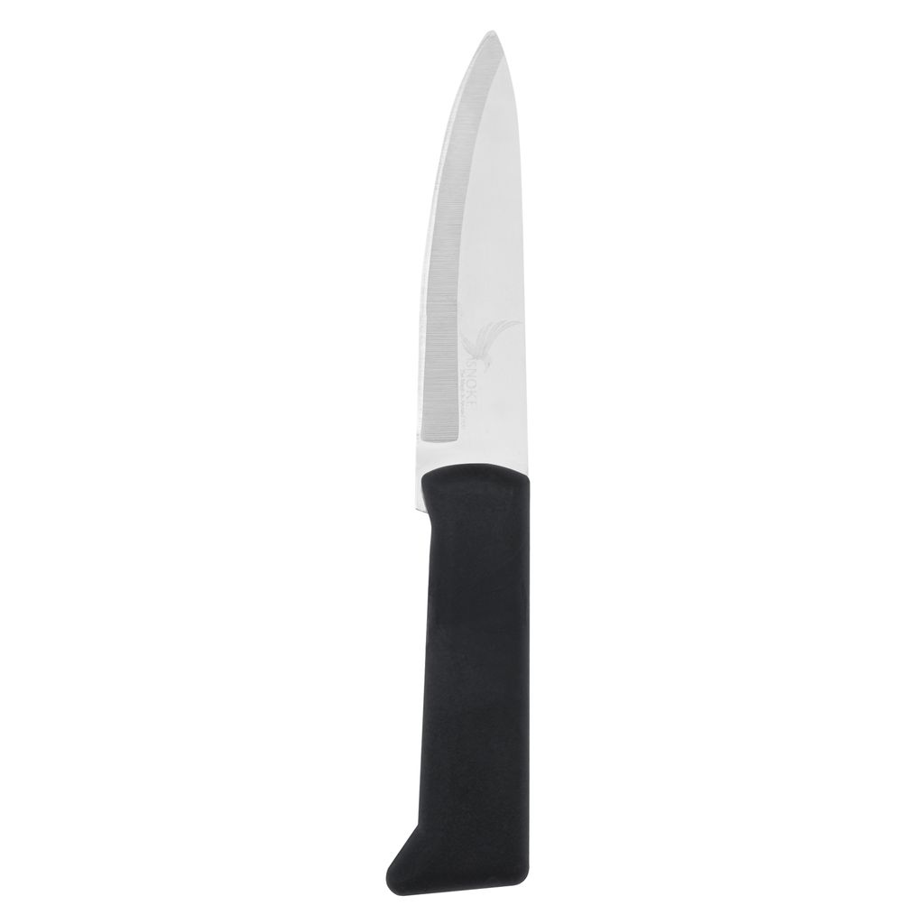 SNOKE® Chef Knife stainless steel for cutting fruits and vegetables , pack of 1 , silver color balde with strong plastic handle for better grip view 2