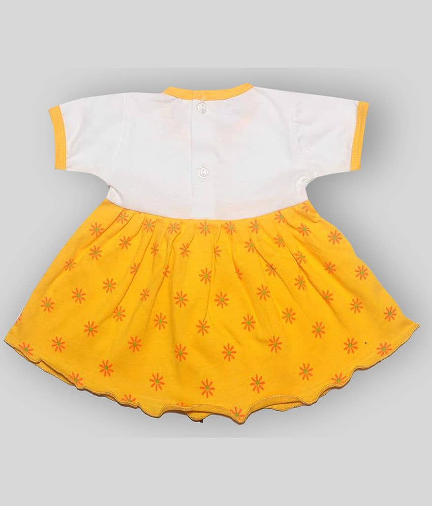 INFANT Baby Girls 100% Cotton Frocks ( Multi ) view 2