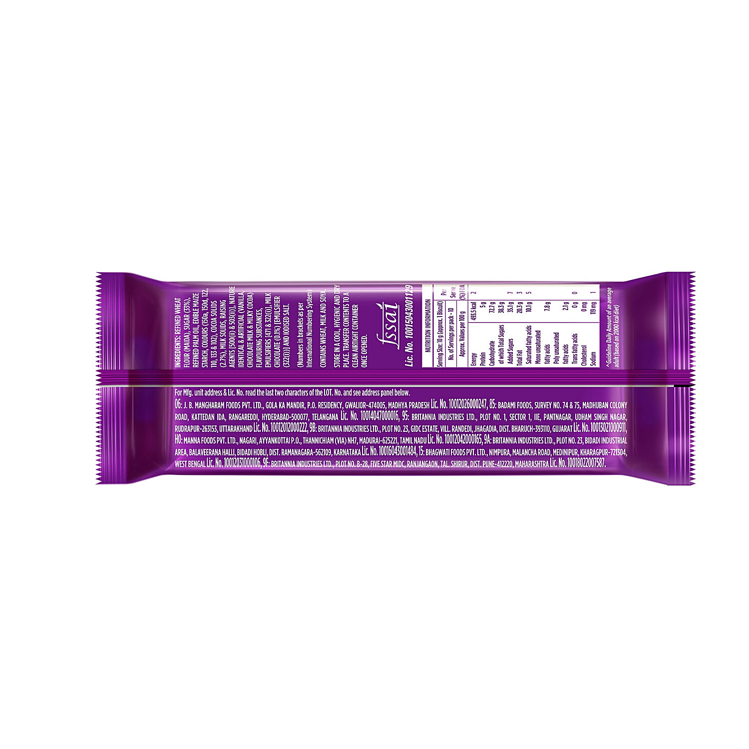 Britannia Bourbon Biscuit – 120 G view 2