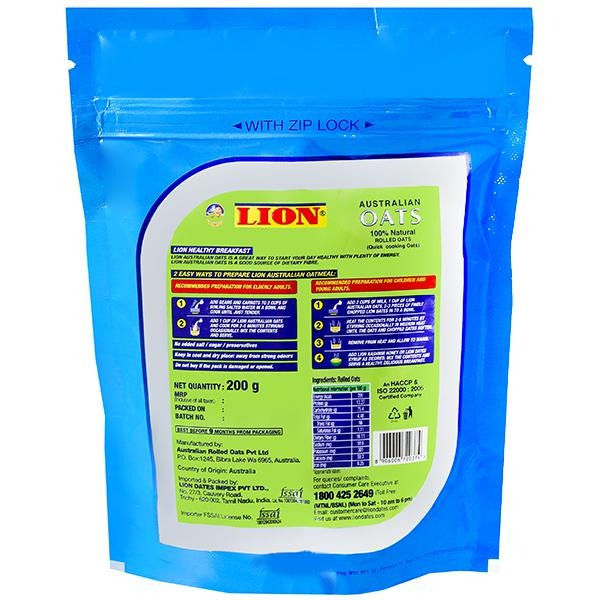 Lion Australian Oats, 200 gm view 2
