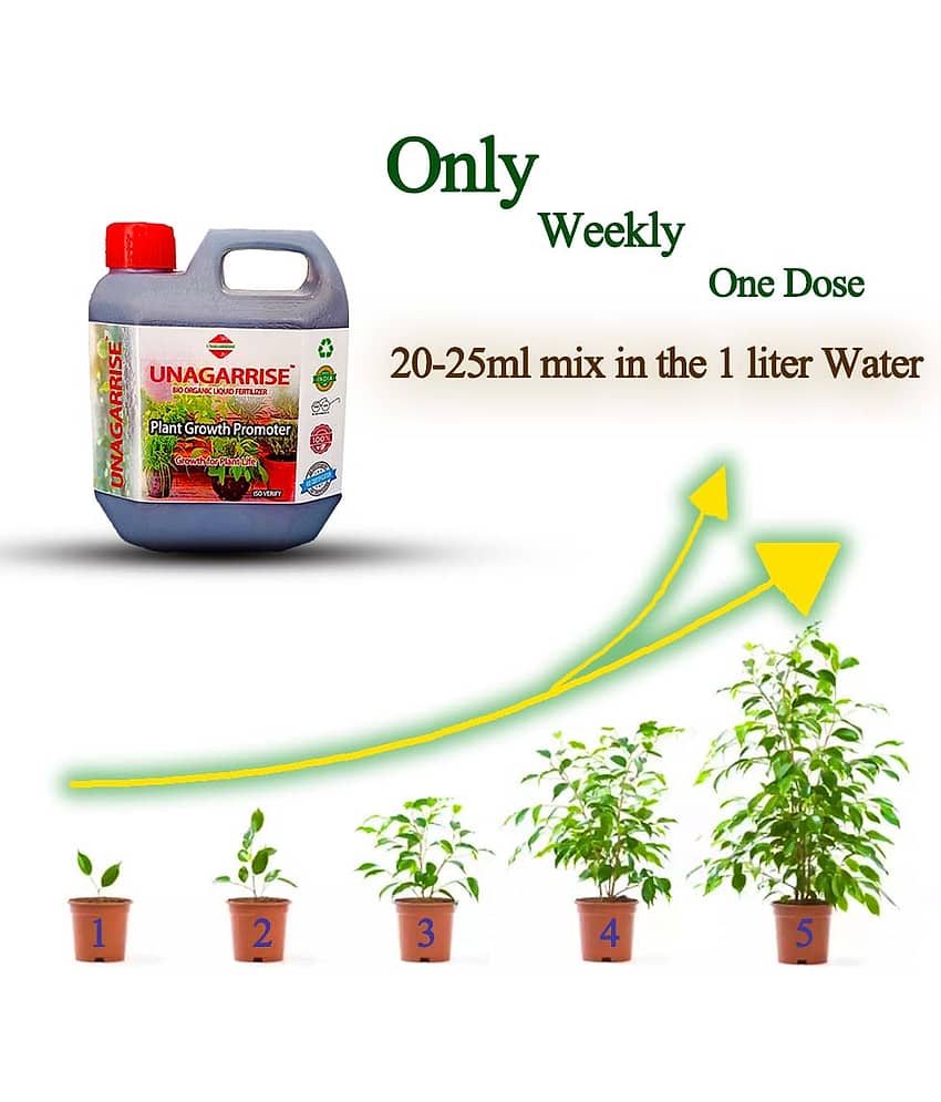 UNAGARRISE Bio-fertilizer Liquid ( 0.4 ) For Plant Growth view 2