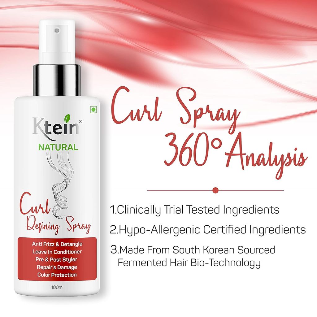 Ktein Natural Curl Defining Spray 100ml view 2