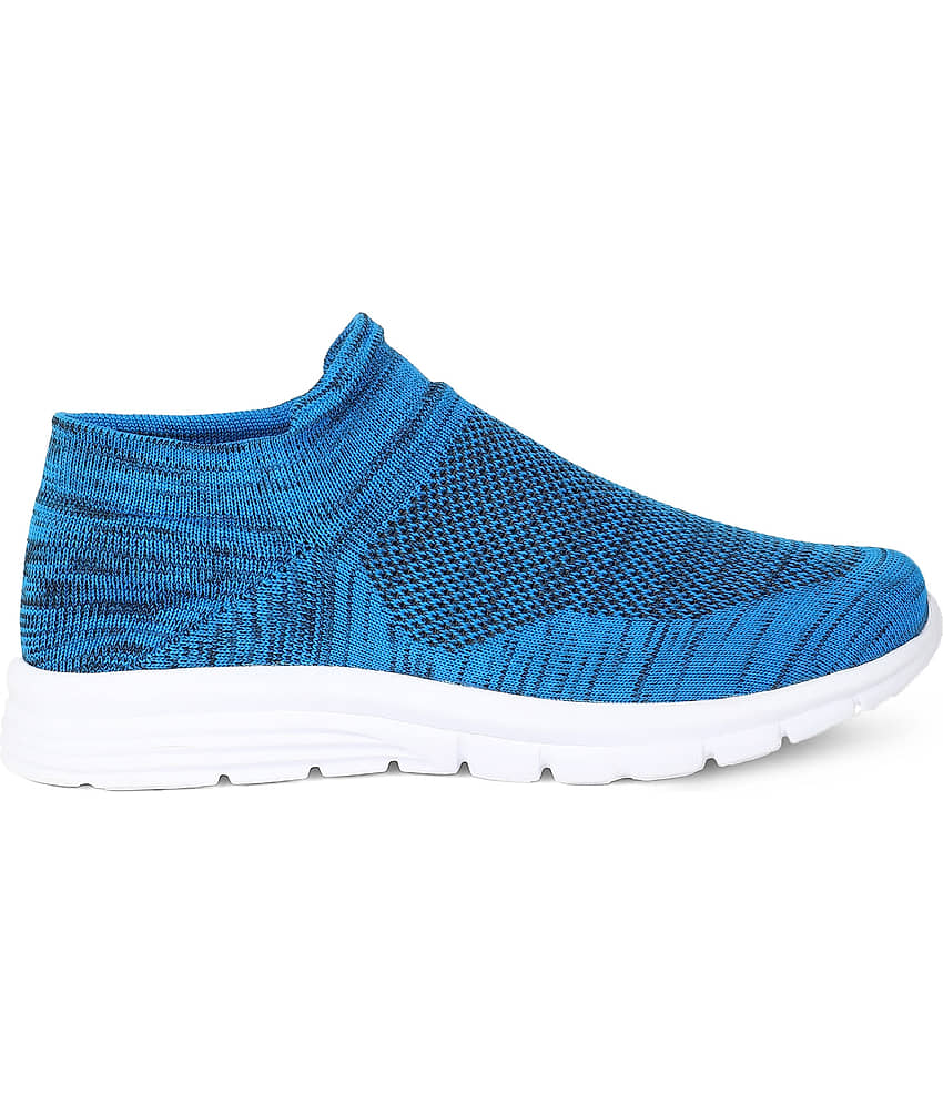 Khadim's - Blue Men's Slip-on Shoes view 2