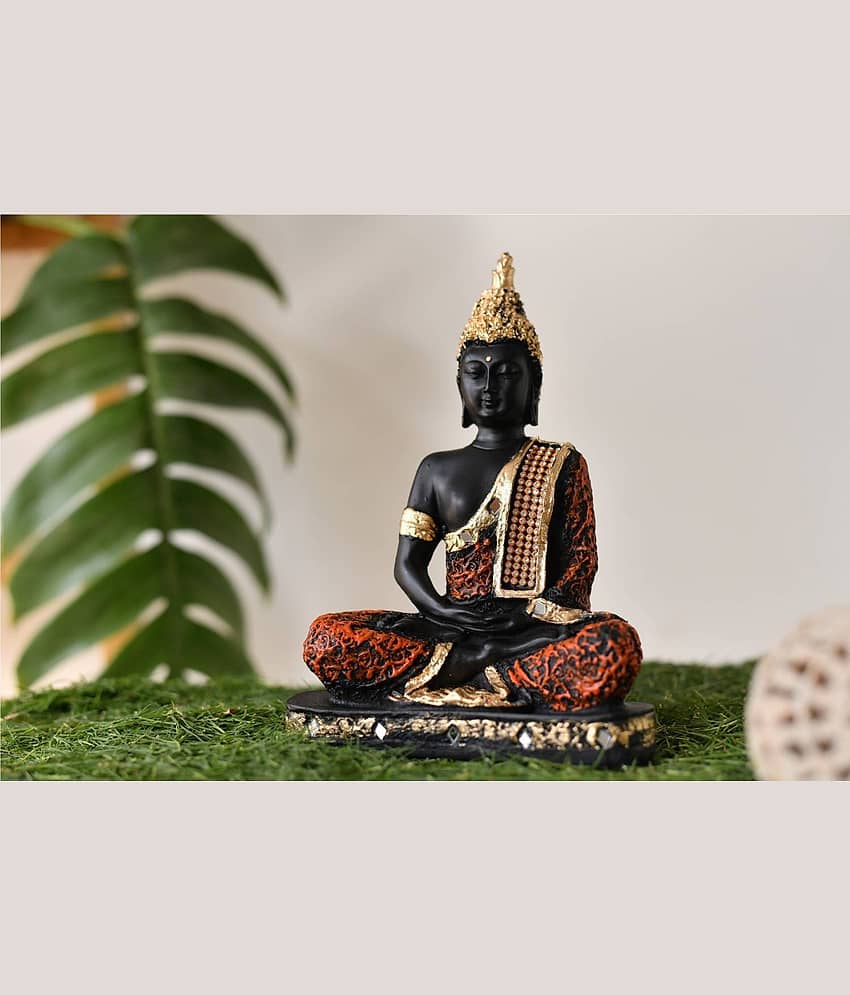 FASHION BIZZ Samadhi Buddha Showpiece 22 cm - Pack of 1
