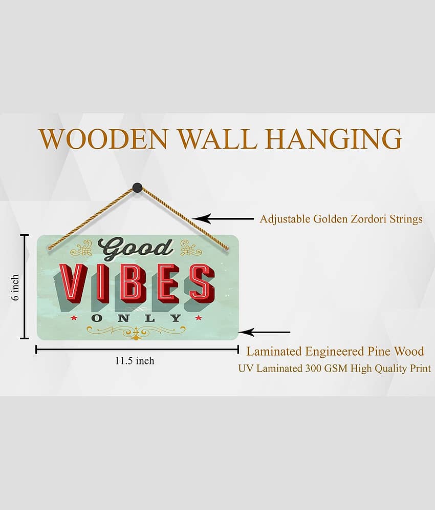 Saf Wood Wall Sculpture Multi - Pack of 1 view 2
