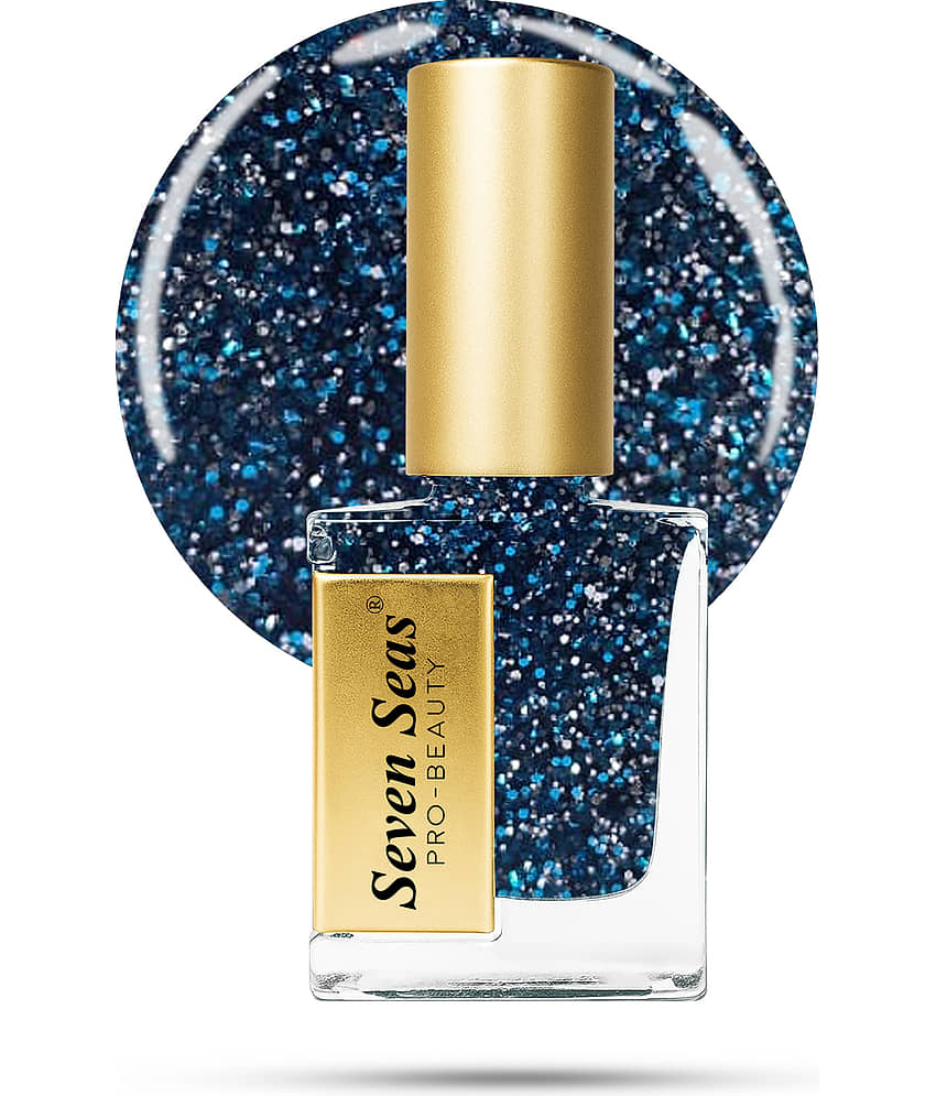 Seven Seas Blue Matte Nail Polish 11 ( Pack of 1 ) view 2