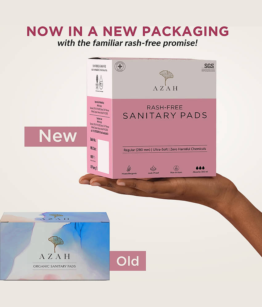 Azah Cottony Regular Regular Sanitary Pad view 2