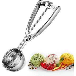 Standard Stainless Steel Ice Cream Scoop view 2
