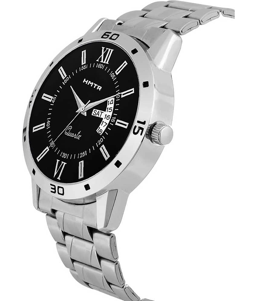 HMTr Black Stainless Steel Analog Men's Watch view 2
