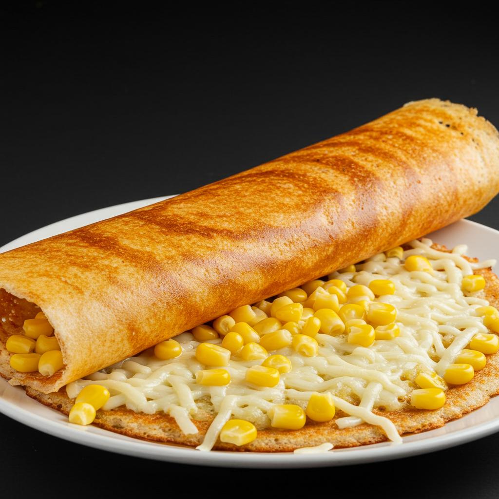 Cheese Corn Dosa