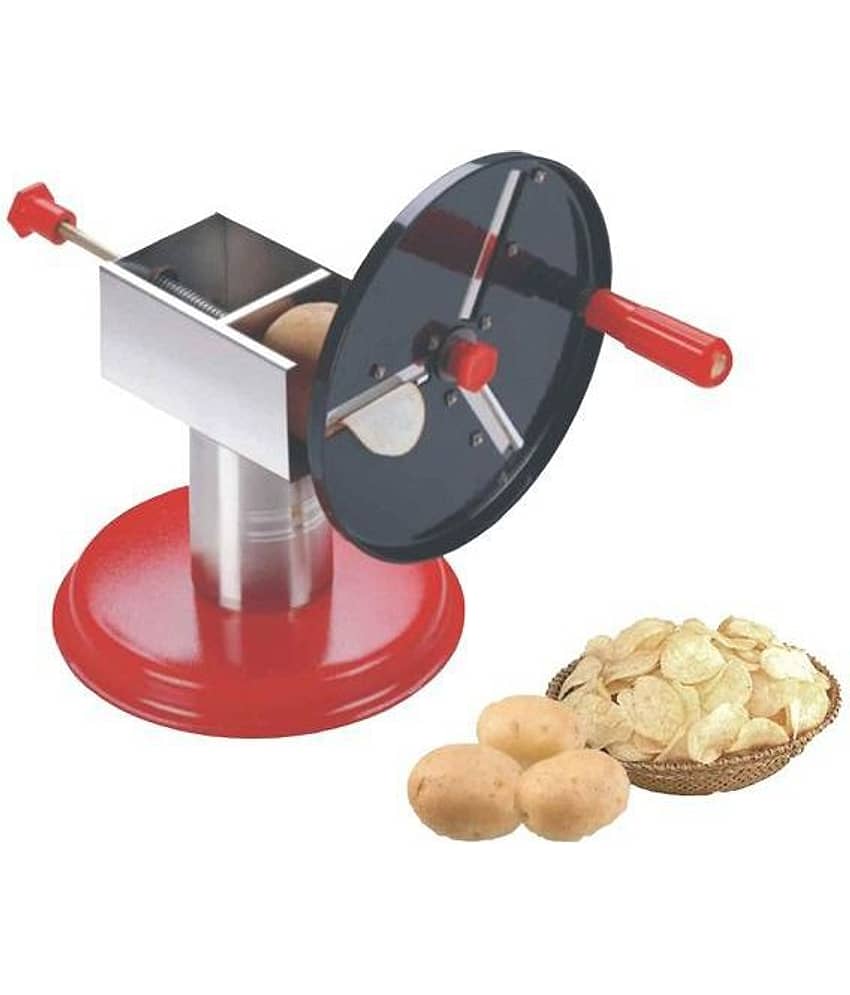 FIVANIO Plastic Manual Cutter 200 ml ( Red ) view 2