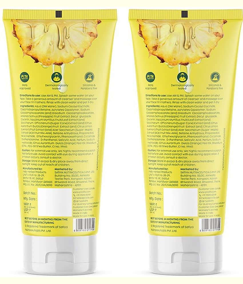 Plix - Refreshing Face Wash For All Skin Type ( Pack of 2 ) view 2