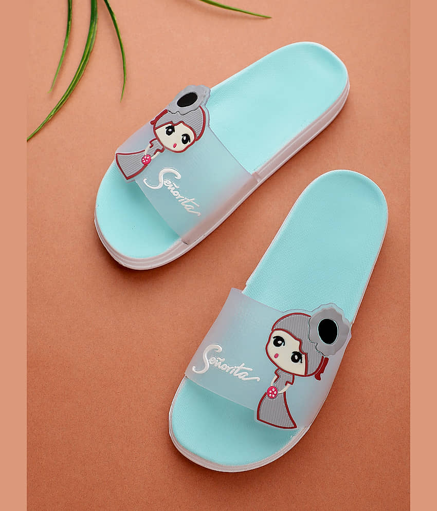 Pampy Angel - Light Grey Women's Slide Flip flop view 2