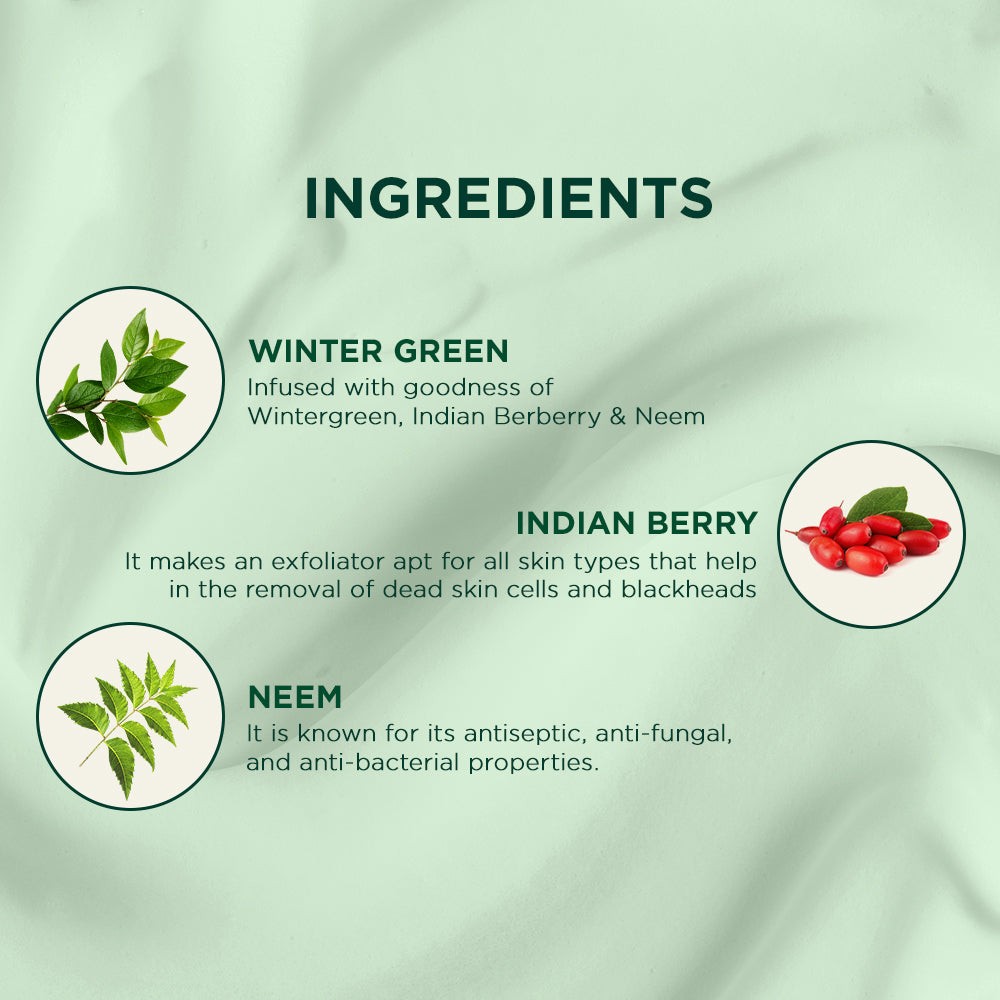 Biotique Winter Green Acne Control Spot Correction Cream 15g view 2