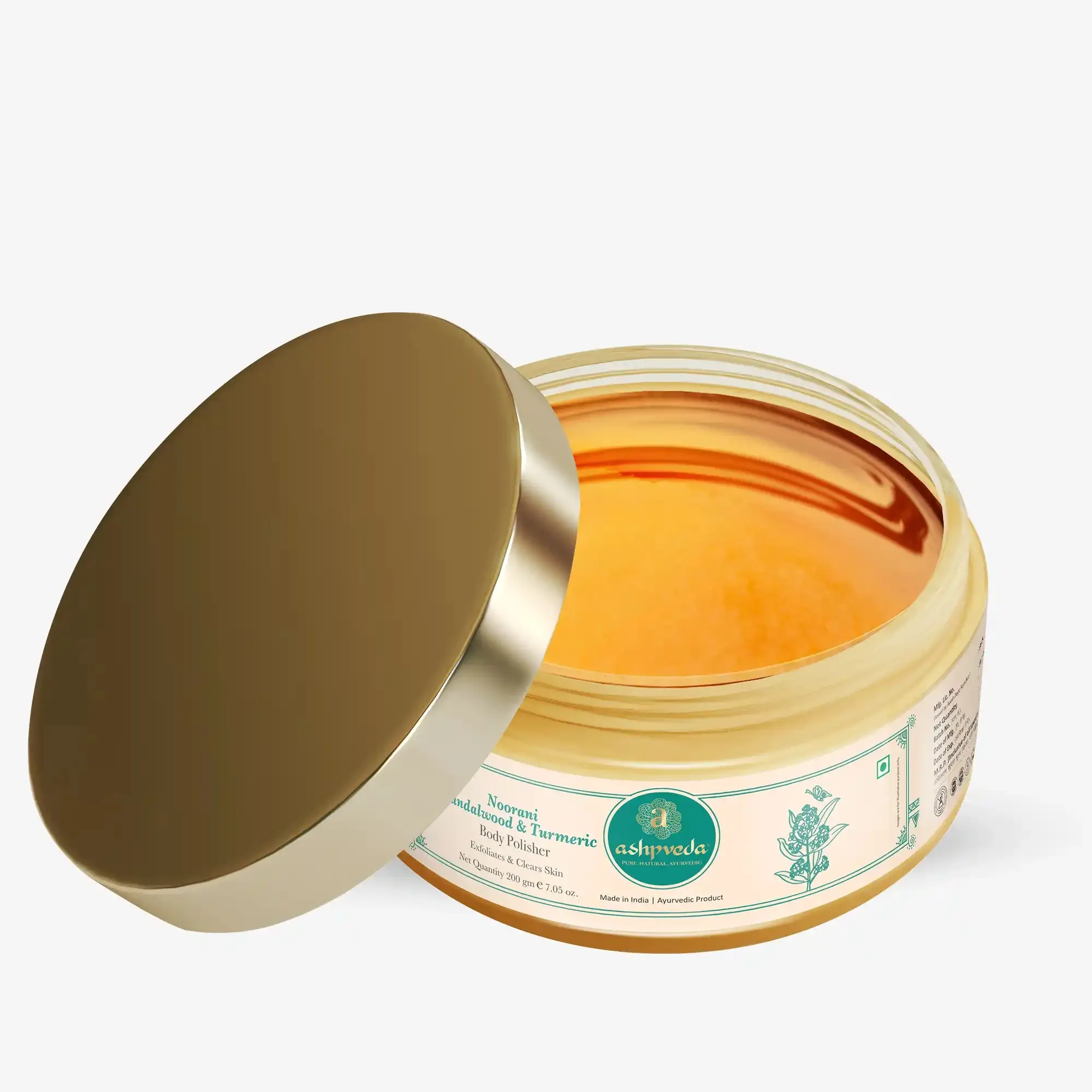 ashpveda Sandalwood and Turmeric Body Polisher view 2