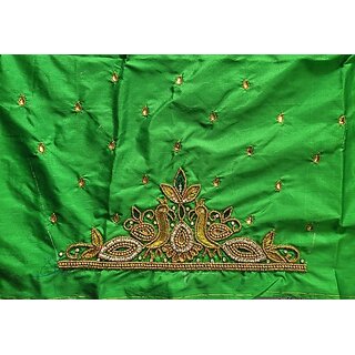 OMSAIFAB Cotton Silk Self Design Blouse Material view 2