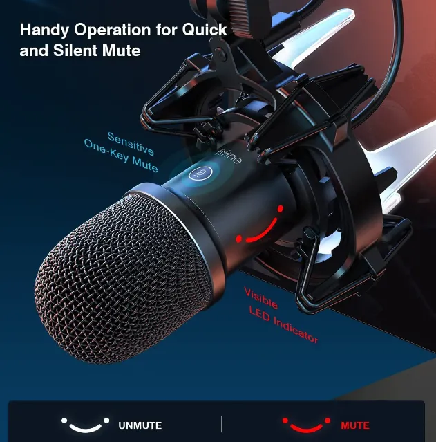 (Refurbished) Fifine K651 - Computer USB Microphone Kit view 2