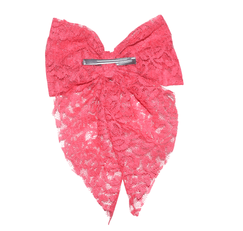 Hair Bows For Women, Bow Clips For Women - Barette Hair Clip - Luxury Silky Satin Hair Bow Clips view 2
