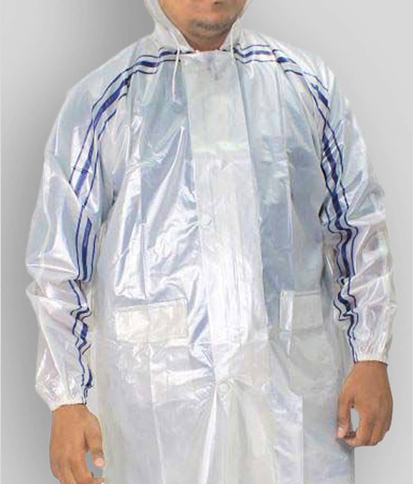 Goodluck Off-White Rain Suit view 2