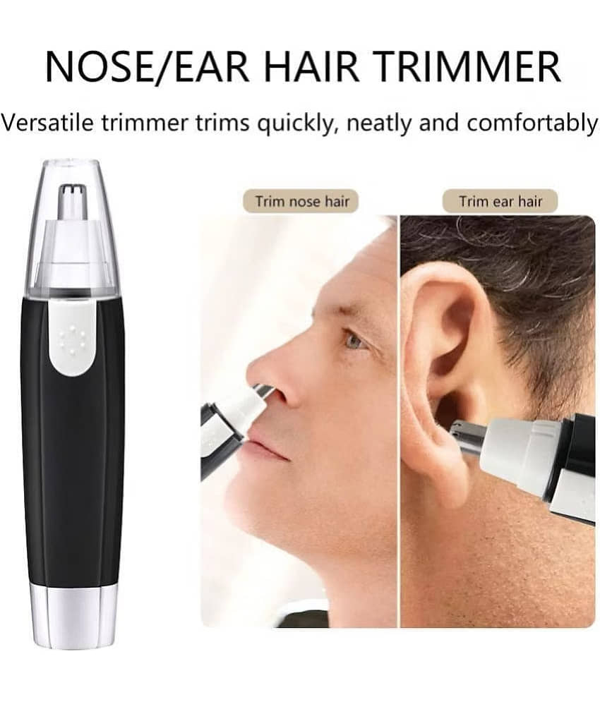 DHSMART Nose Trimmer Black Cordless Nose Trimmer With 30 minutes Runtime view 2