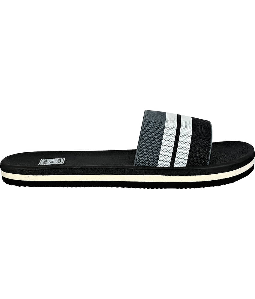 Cozy Wear Black Men's Slide Flip Flop view 2