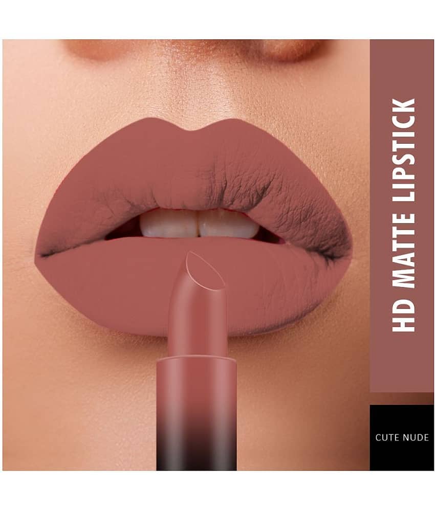 Swiss Beauty HD Matte Lipstick (Attitude), 3.5gm view 2