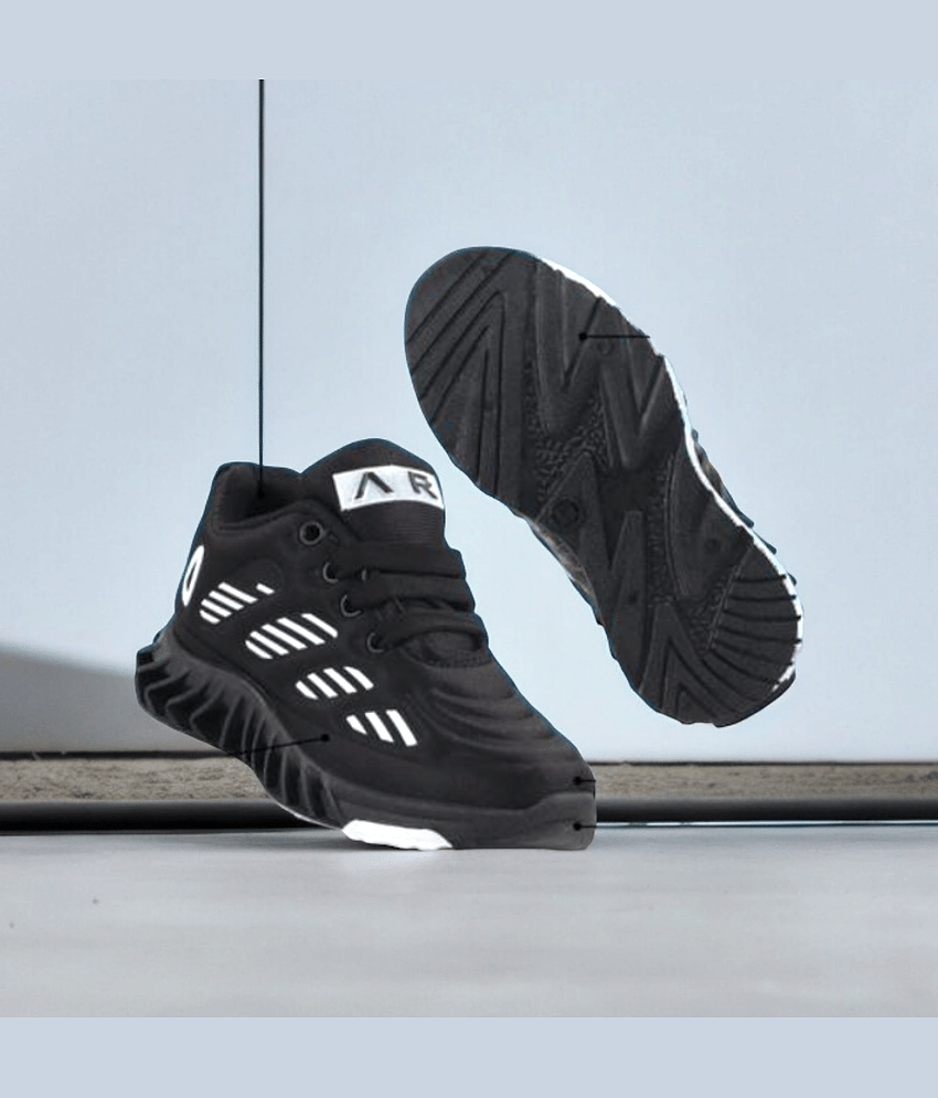 GLOBIN - Black Boy's Sneakers ( 1 Pair ) view 2