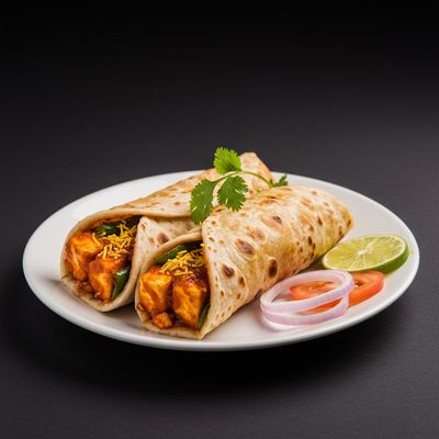Paneer Chilli Roll