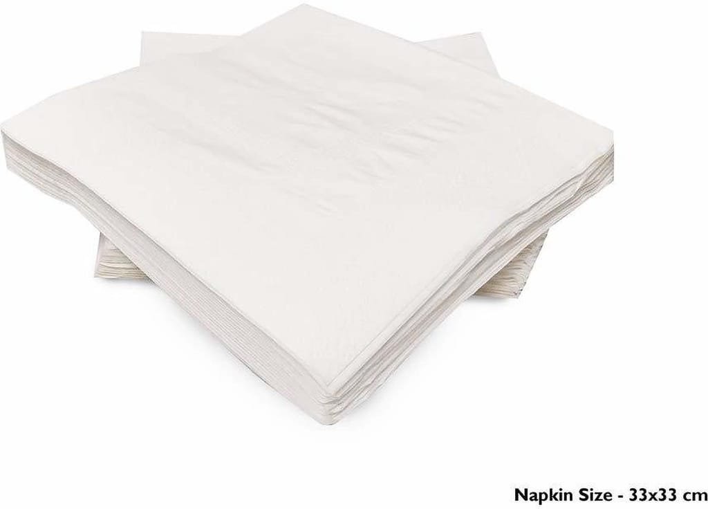 Claret 2-Ply Napkins 33x33 cm, Pack of 3 - Soft & Durable Purple Napkins, Ideal for Party, Birthday, Kitchen & Daily Use view 2
