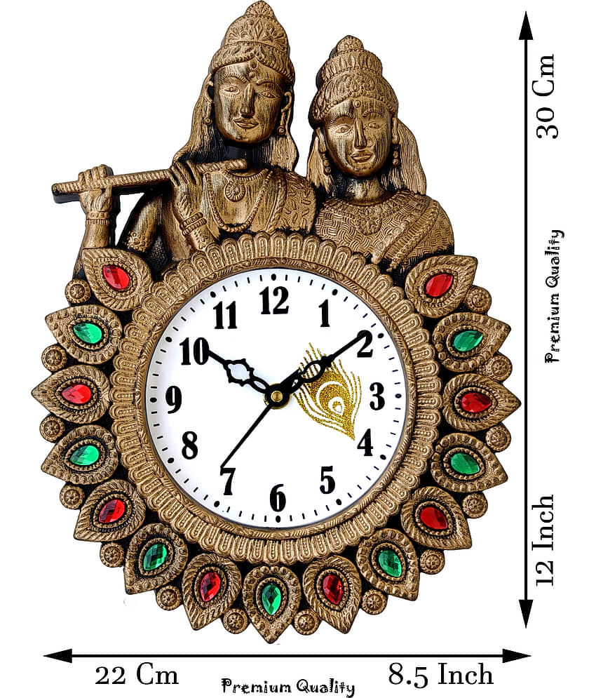 shivaira Assymetric Analog Wall Clock view 2
