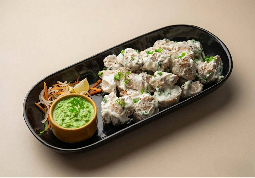 Afghani malai chaap